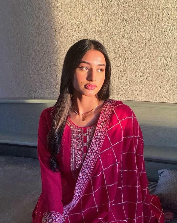 minimal kashmiri girls dp aesthetic style