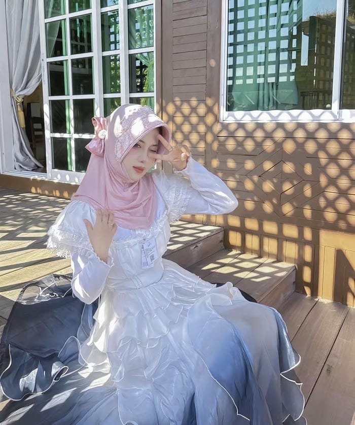 modest grace in ramadan dp for girls