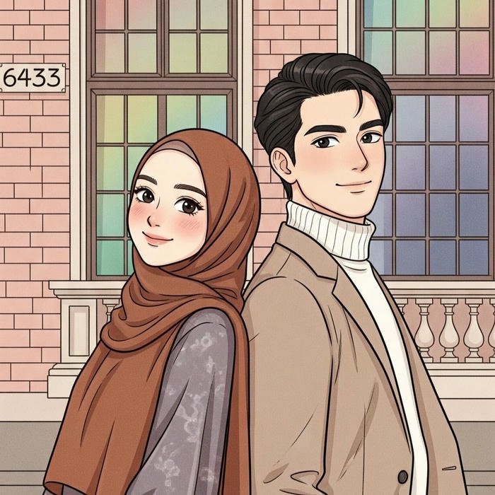 muslim couple dp romantic islamic profile picture