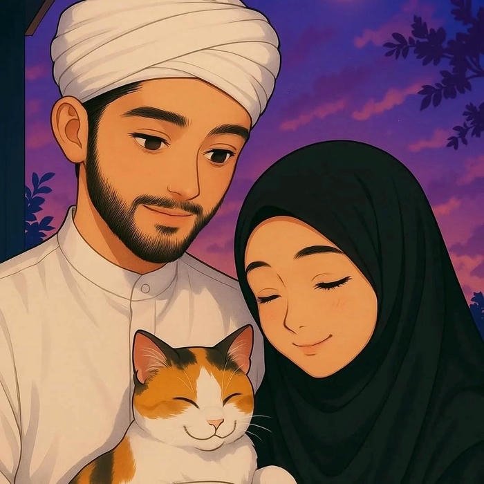 muslim couple dp traditional muslim couple avatar