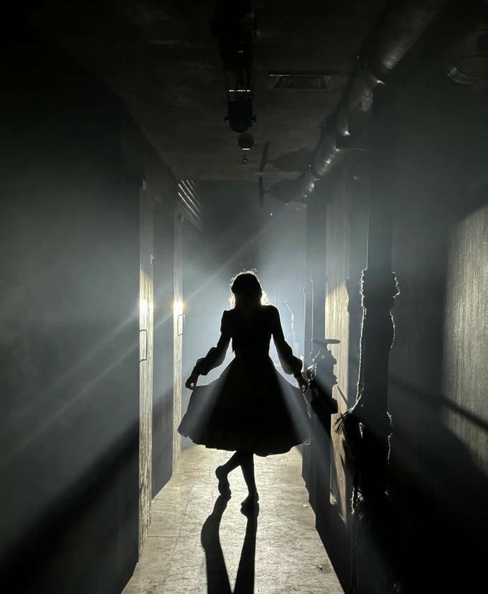 mysterious tone for shadow girl dp