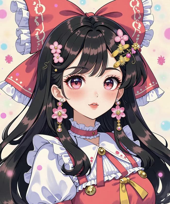 playful cartoon girl dp