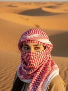 serene islamic girls dp peaceful portrait