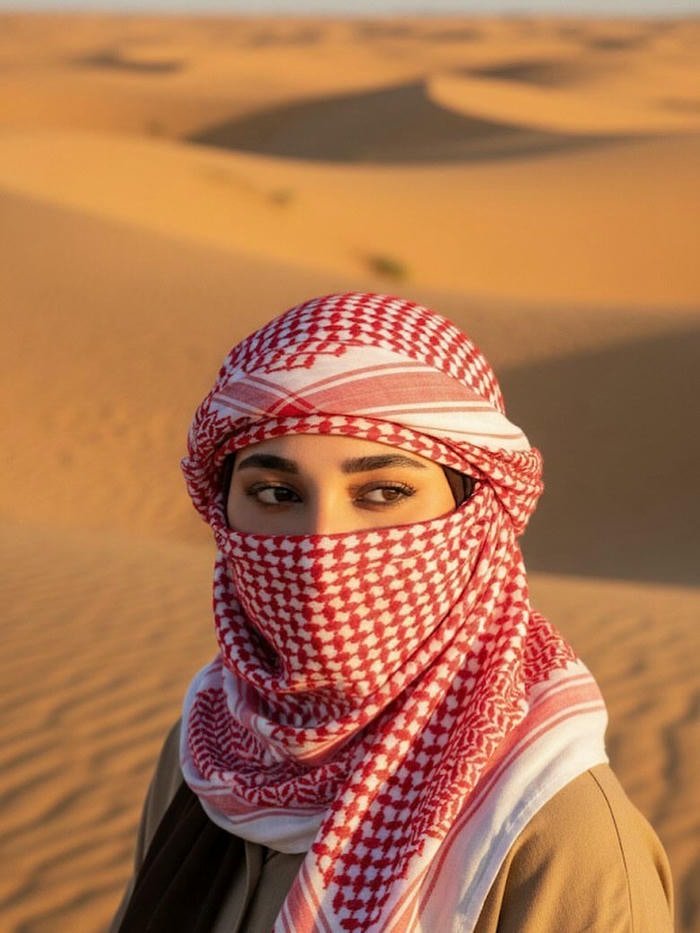 serene islamic girls dp peaceful portrait