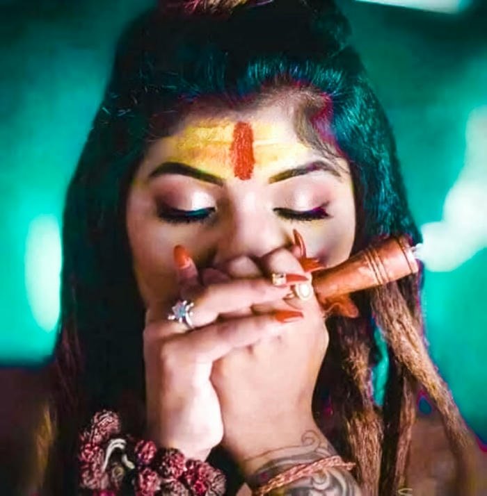 serene mahadev dp for girls devotion