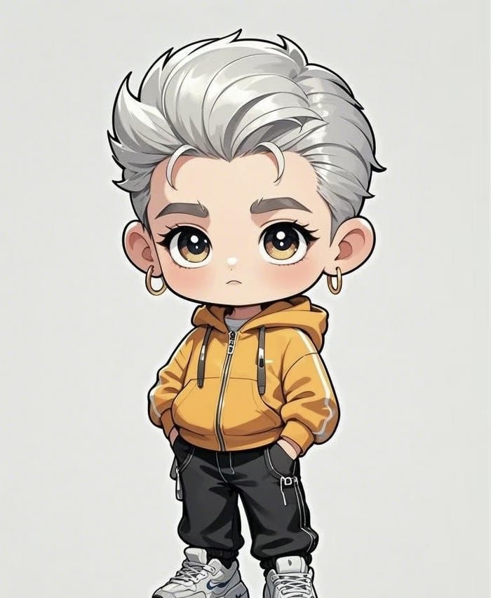 simple cartoon dp for boys