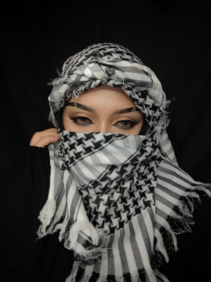 simple islamic girls dp clean look