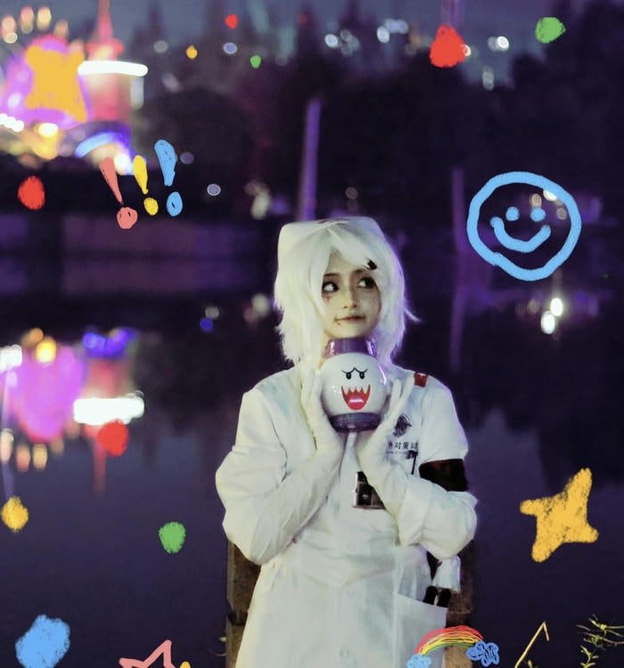 soft backlight for shadow girl dp