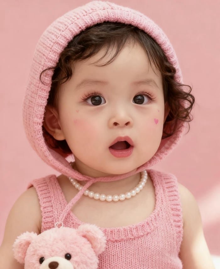 tiny charm moment in stylish cute baby girl dp