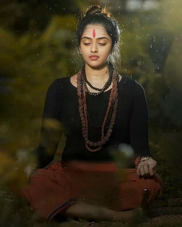 tranquil mahadev dp for girls calmness