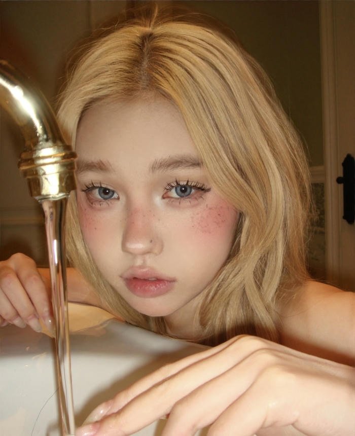 vibrant naughty girl dp energetic vibe