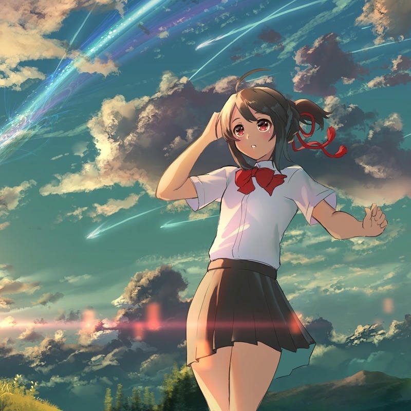 your name anime dp aesthetic mood