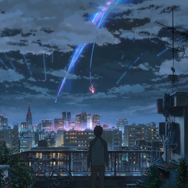 your name anime dp emotional vibe