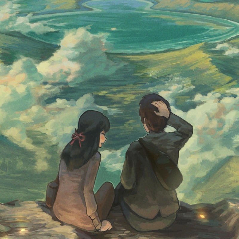 your name anime dp night scene