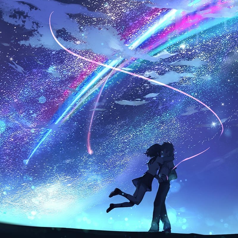 your name dp anime aesthetic