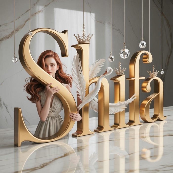 Beautiful shifa name dp warm sunset vibes