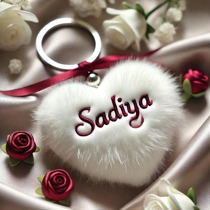 Calm heart mood sadiya name dp