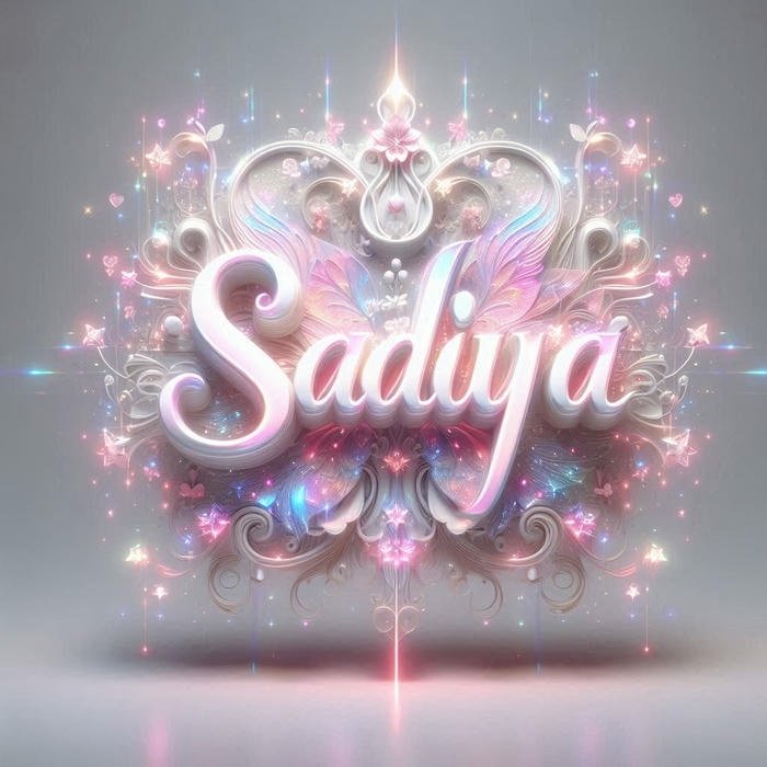 Calm images pink tone sadiya name dp