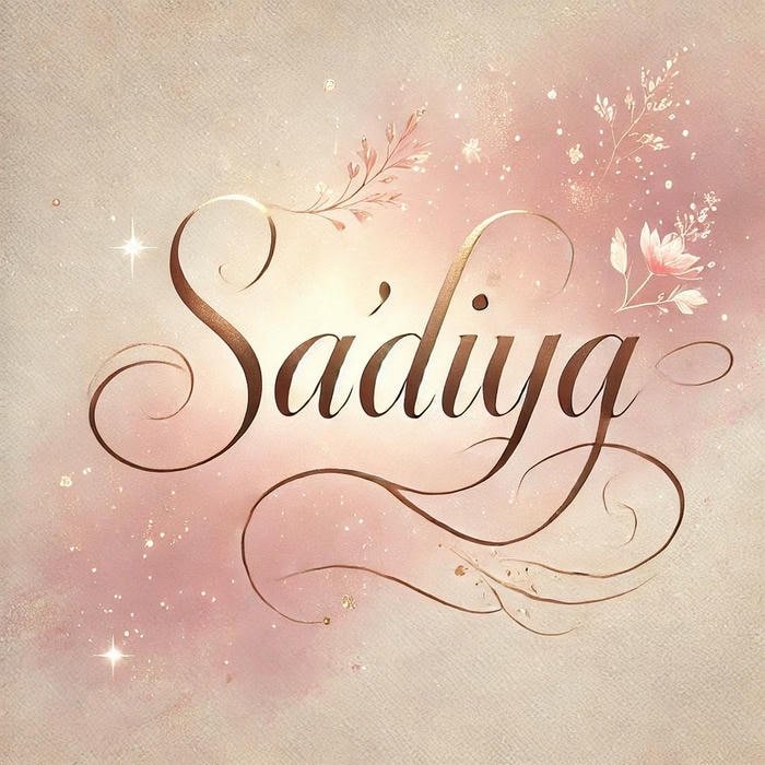 Classy fashion look sadiya name dp