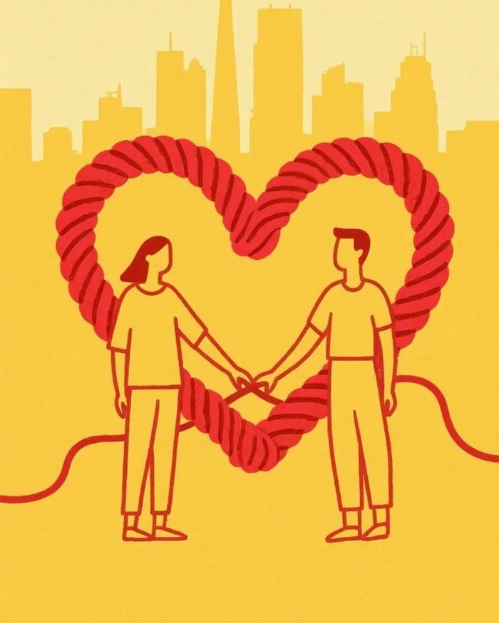 Couple holding hands inside yellow heart cute love images.
