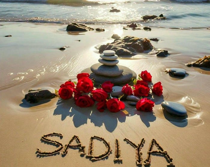 Cute innocent smile sadiya name dp