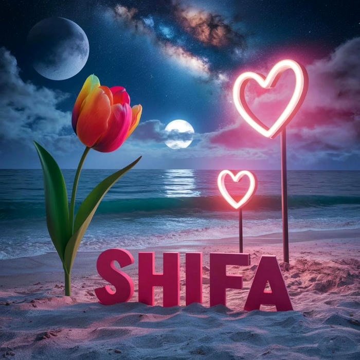 Fairy princess style shifa name dp