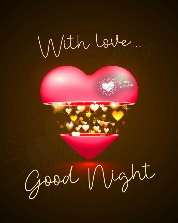 Glowing heart jar grass fireflies romantic night scene love