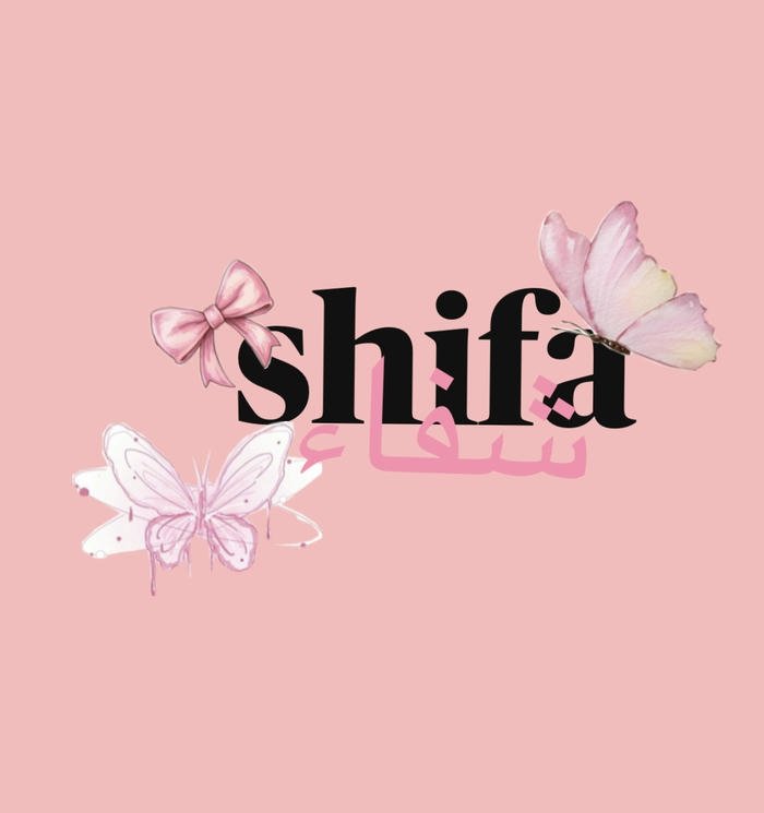 Graceful feminine vibes shifa name dp