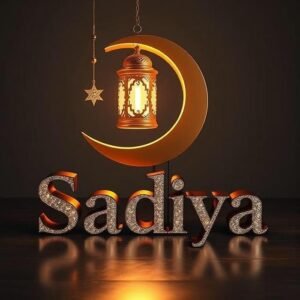Graceful lady charm sadiya name dp