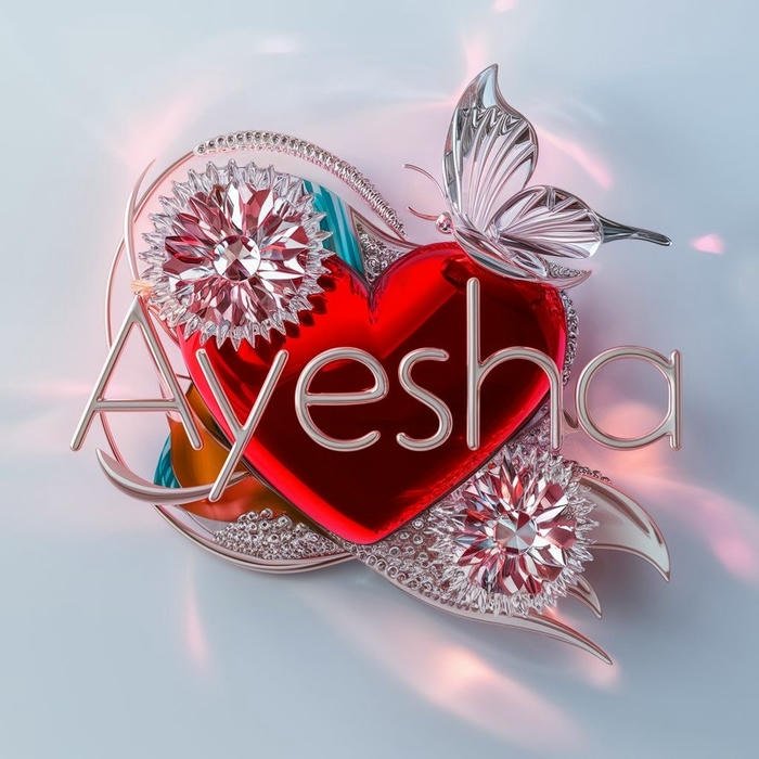 Hidden mirror reflections ayesha name dp soul