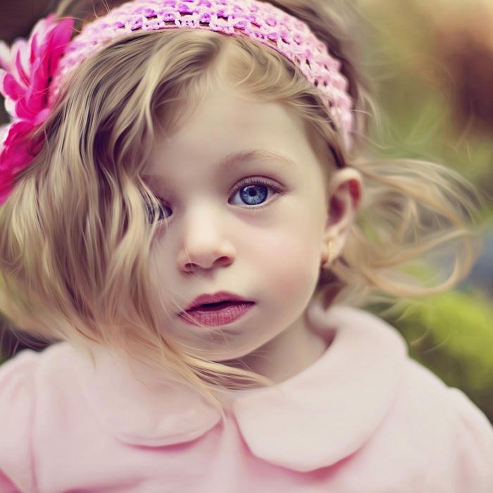 Love cute baby images messy hair girl looking camera