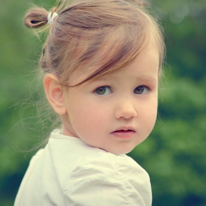 Love cute baby images toddler girl outdoor green background