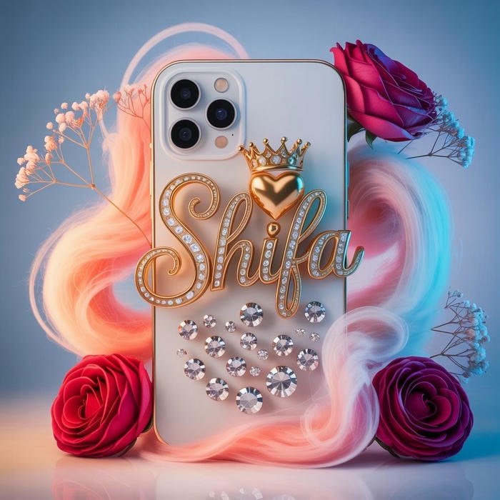 Lovely pastel vibes shifa name dp