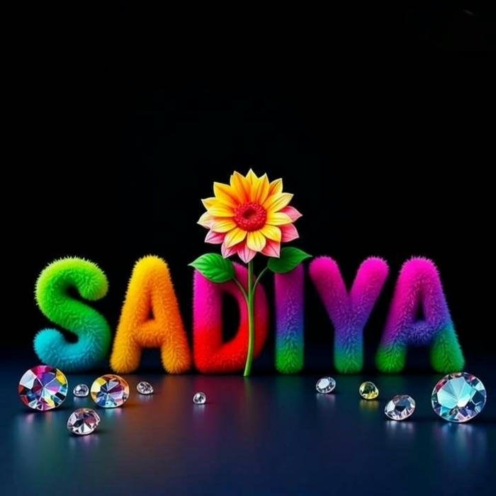 Pretty eyes sparkle sadiya name dp