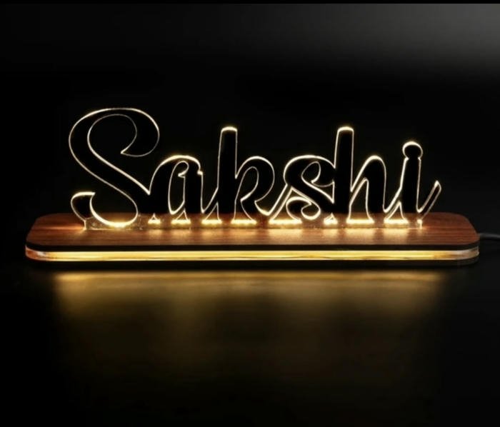 Romantic pastel tone sakshi name dp