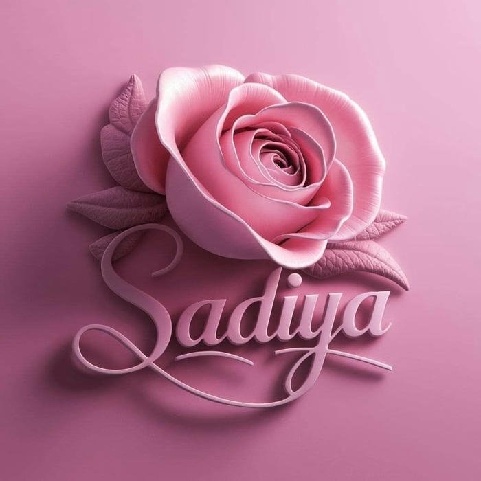 Royal beauty vibe sadiya name dp