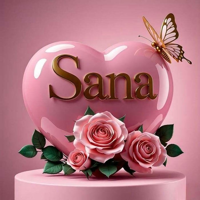 Royal glow theme dp name sana