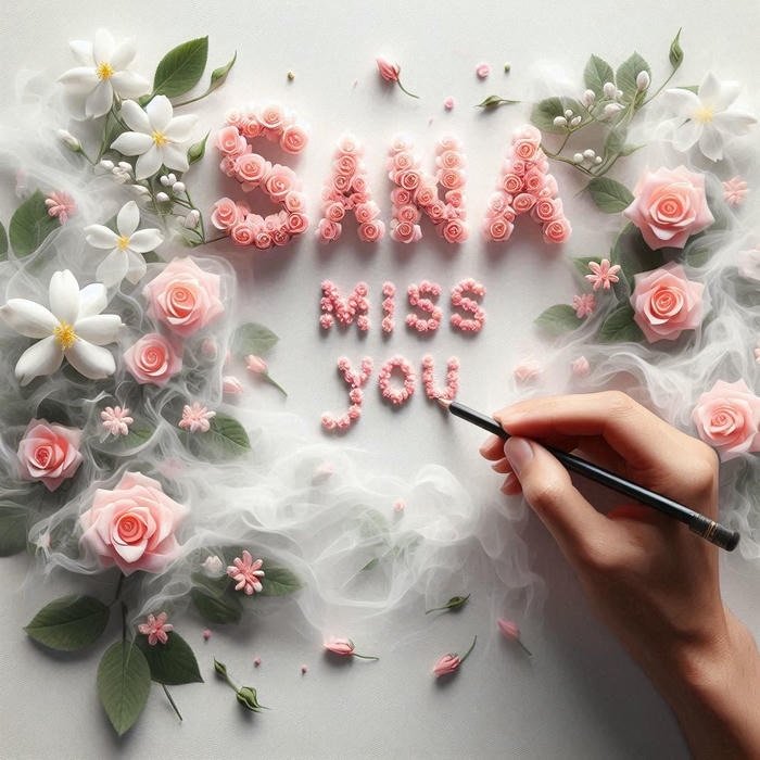 Trendy look dp name sana photos