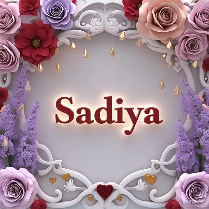 Warm smile photo portrait sadiya name dp