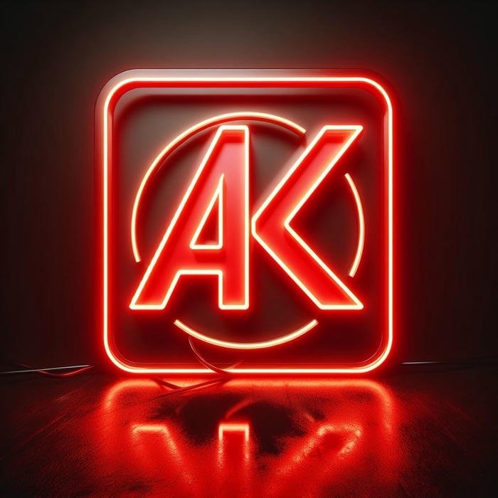 ak name dp red letter photo