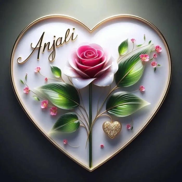 beautiful anjali name dp carrying princess vibes