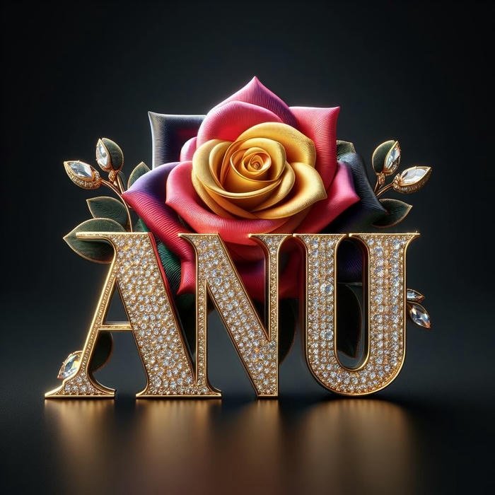 calm beauty anu name dp looks charming