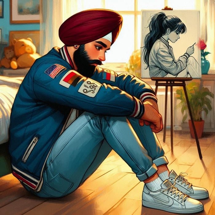 casual hoodie punjabi boy dp look