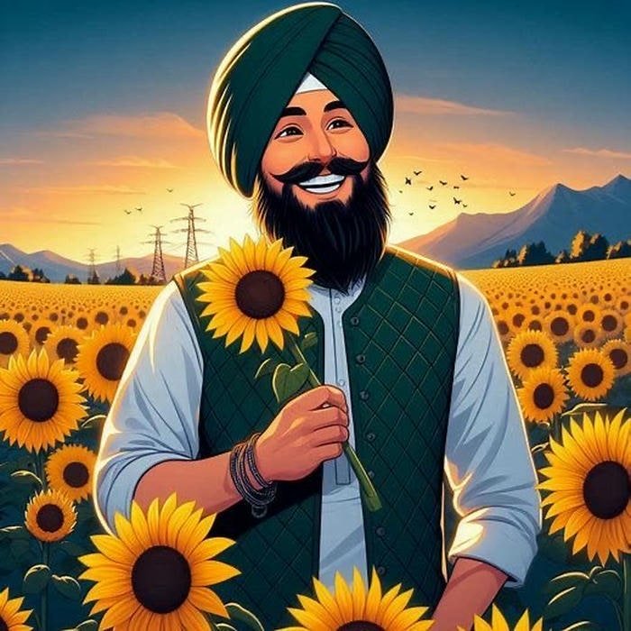 classic desi punjabi boy dp style