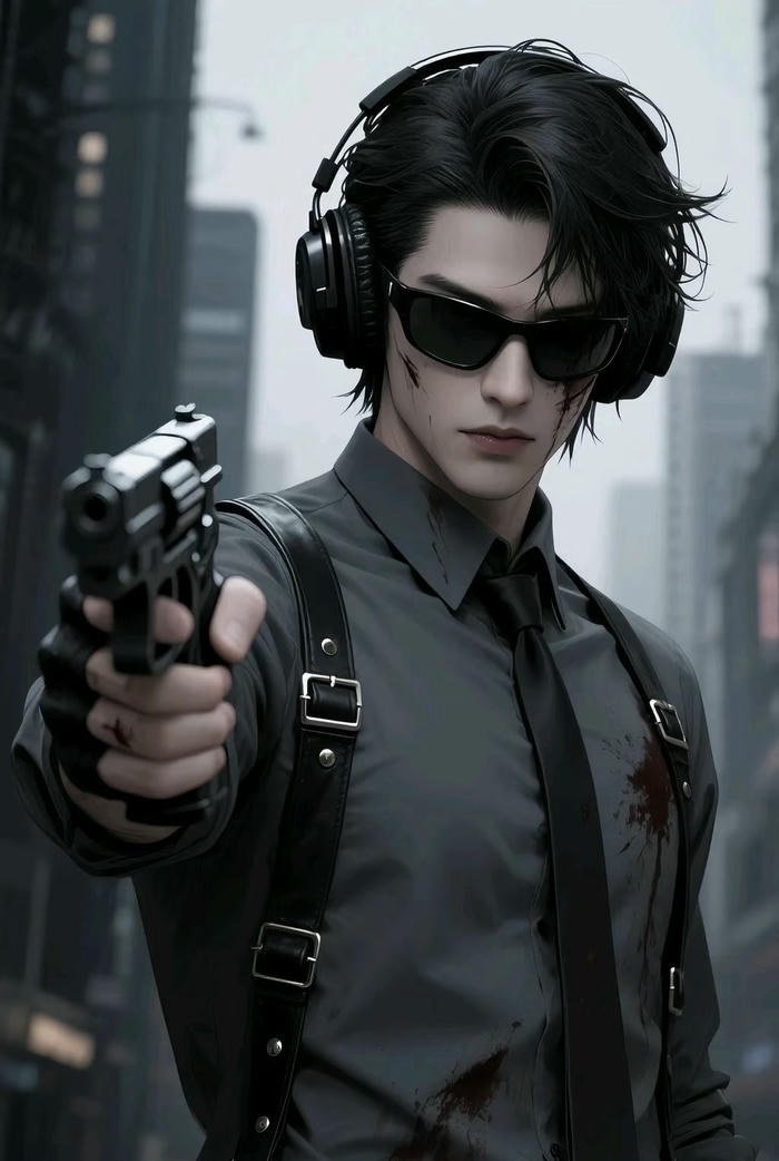 cold stare dp dangerous boy dark mood