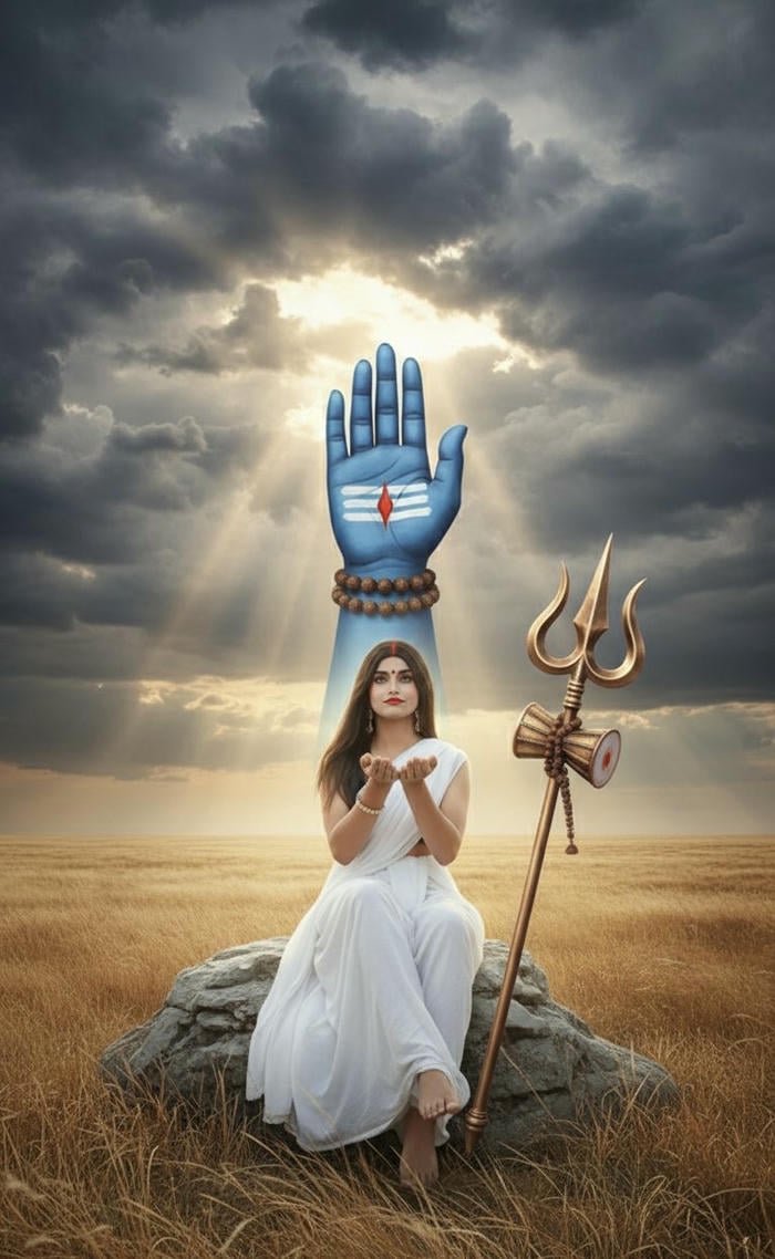 confidence flows through mahakal dp girl