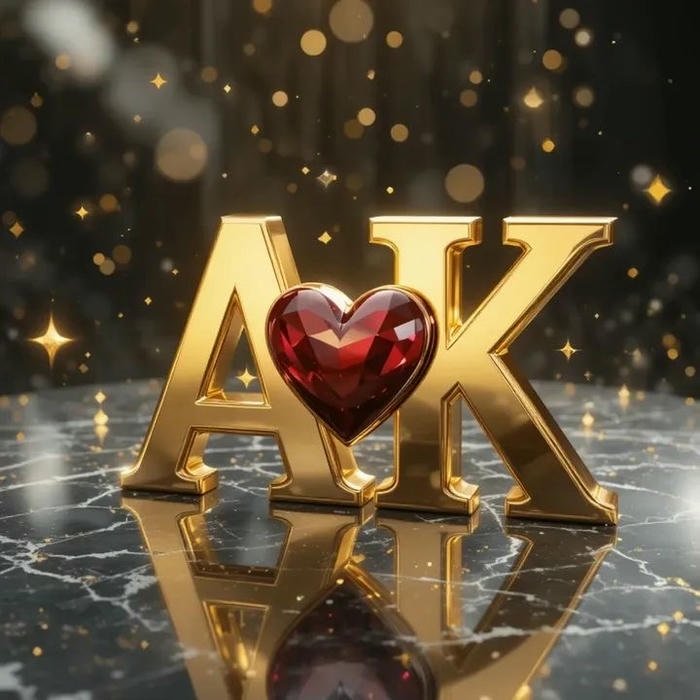 cute smile ak name dp stealing all hearts