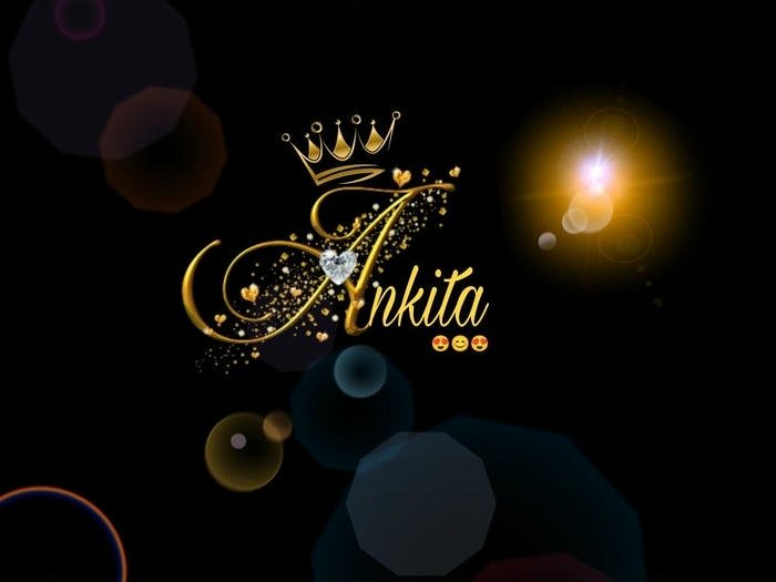 cute vibes follow the ankita name dp