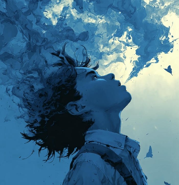 dp captures boy with mood off eyes