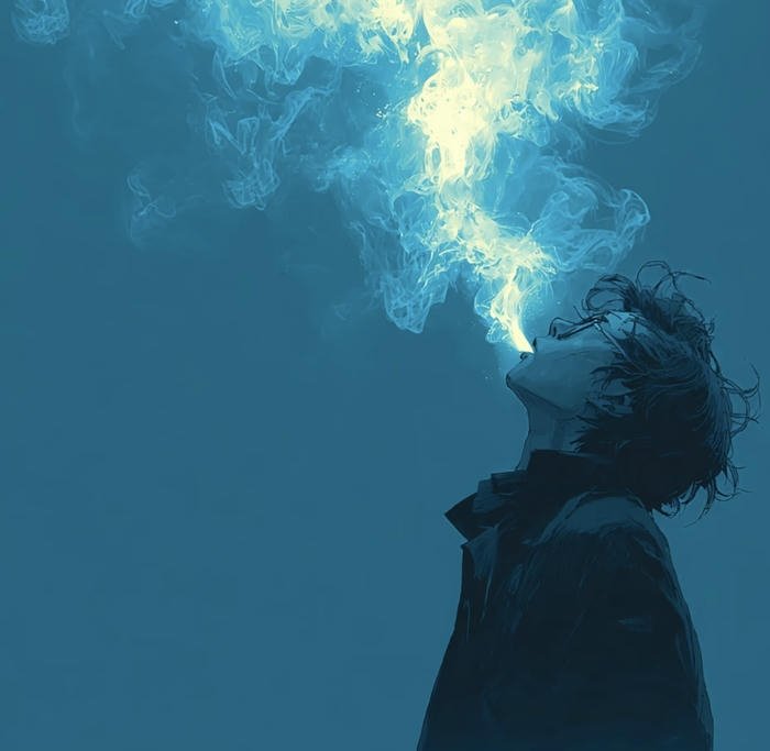 dp frames boy shadowed by mood off